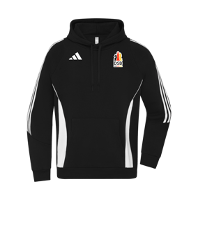 adidas Tiro 24 Hoody Schwarz Weiss