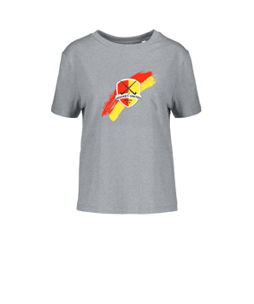 Merch Muser T-Shirt Women Heather Grey | #brush