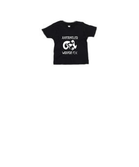 Merch Baby T-Shirt Black | #logo