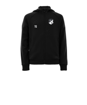 adidas Tiro 25 Travel Kapuzenjacke Kids Schwarz
