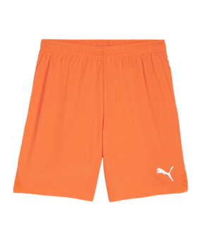 PUMA teamGOAL Short Orange Weiss F08 - orange