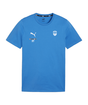 PUMA teamGOAL Casuals T-Shirt Blau F02