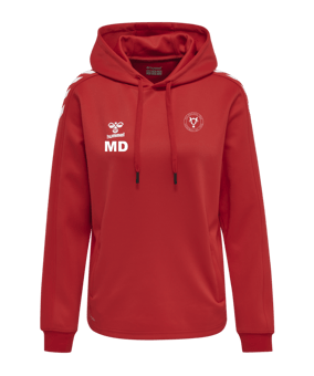 Hummel hmlCORE XK Poly Hoody Damen Rot F3062