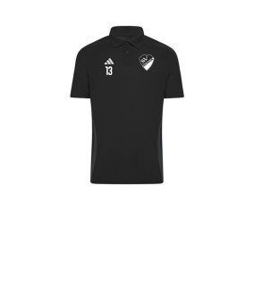 adidas Tiro 24 Competition Poloshirt Kids Schwarz Grau