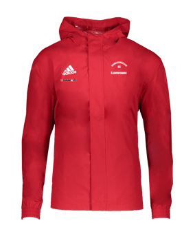 adidas Entrada 22 Allwetterjacke Rot