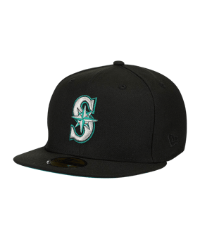 New Era Seattle Mariners 2001 59Fifty Cap Schwarz - schwarz