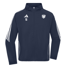 adidas Tiro 24 Windbreaker Blau Weiss