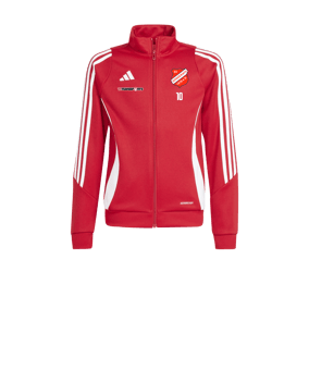 adidas Tiro 24 Trainingsjacke Kids Rot Weiss