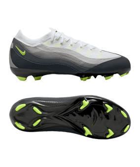 Nike Jr Air Zoom Mercurial Vapor XVI Pro SE FG Air Max 95 Kids Grau F001 - grau