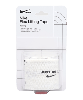Nike Flex Lifting Tape Weiß Fjs01 - weiss