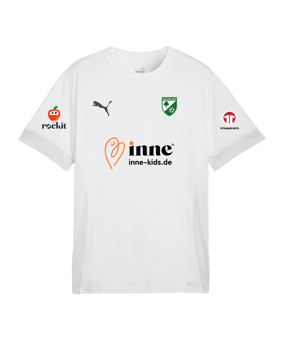 PUMA teamGOAL Matchday Trikot Weiss Schwarz F04
