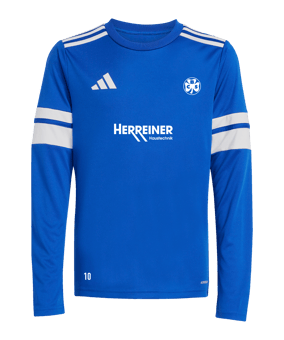 adidas Squadra 25 Trikot Langarm Kids Blau