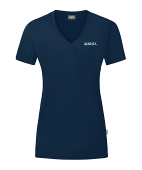 JAKO Organic T-Shirt Damen Blau F900