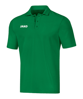 JAKO Base Poloshirt Kids Grün F06 - gruen