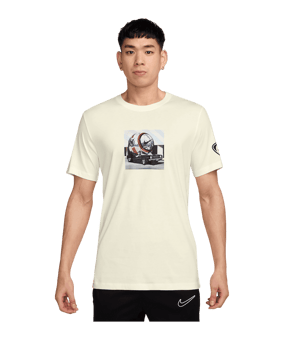 Nike Soccer T-Shirt Weiß F133 - weiss