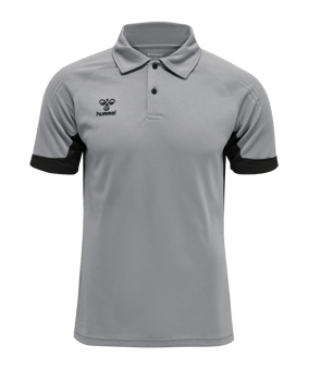 Hummel hmlLEAD Functional Poloshirt Grau F2006 - grau