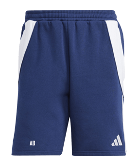 adidas Tiro 24 Short Dunkelblau Weiss