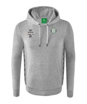 Erima Team Essential Hoody Hellgrau Grau