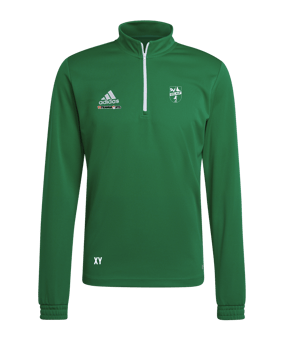 adidas Entrada 22 HalfZip Sweatshirt Grün