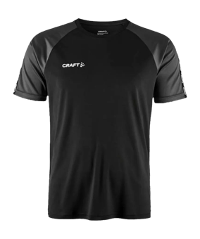 Craft Squad 2.0 Contrast shirt zwart - zwart