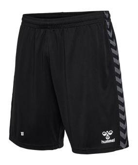 Hummel Authentic Poly Short Schwarz F2001