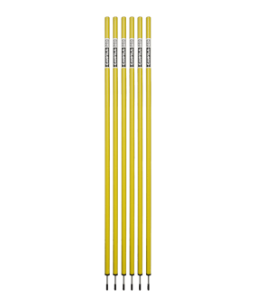 Cawila PRO Slalomstange (33mmx180cm) Gelb - gelb