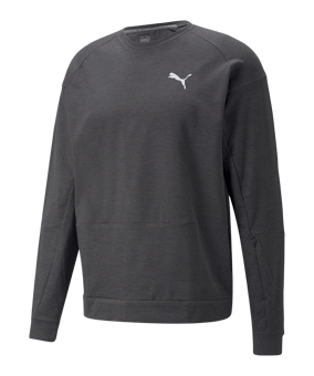 PUMA Train Cloudspun Sweatshirt Schwarz F01 - schwarz