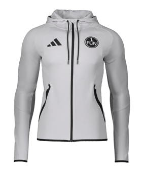 adidas 1. FC Nürnberg Travel Jacke Grau - grau