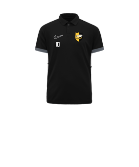 Nike Academy 25 Polo Kids Schwarz F010