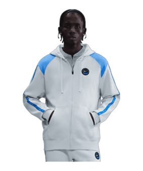 Nike Club Veste à capuche Bleu C025 - bleu