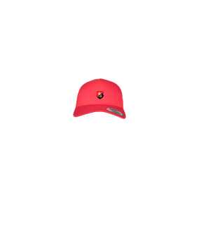 Merch 5 Panel Retro Trucker Cap Red | logo4c