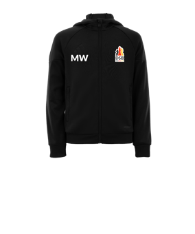 adidas Tiro 25 Travel Kapuzenjacke Kids Schwarz