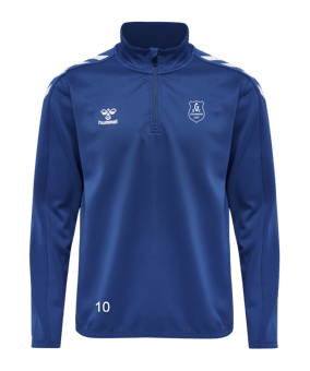 Hummel hmlCORE XK HalfZip Sweatshirt Blau F7045