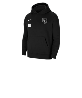Nike Park 20 Fleece Hoody Kids Schwarz Weiss F010