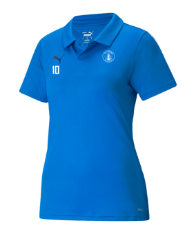 PUMA teamLIGA Sideline Polo Damen Blau F02