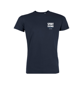 Merch Creator 2.0 T-Shirt Navy Blue | #bustlogo