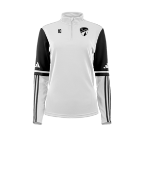 adidas Squadra 25 HalfZip Sweatshirt Damen Weiß
