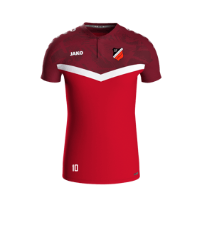 JAKO Iconic Poloshirt Rot F103