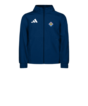 adidas Entrada 26 Allwetterjacke Kids Blau