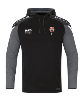 JAKO Performance Hoody Schwarz Grau F804