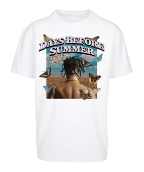 Mister Tee Days Before Summer O T-Shirt Weiß - weiss