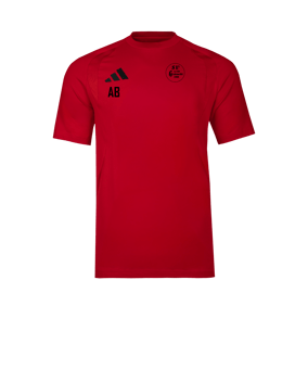 adidas Tiro Travel T-Shirt Rot