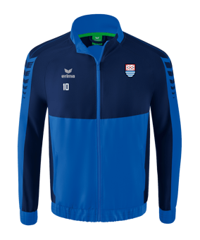 Erima Six Wings Präsentationsjacke Kids Blau