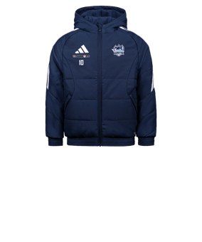 adidas Tiro 26 Winterjacke Kids Blau