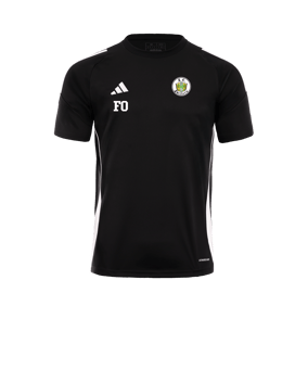 adidas Tiro 24 Trikot Schwarz Weiss