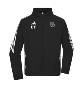 adidas Tiro 24 Windbreaker Schwarz Weiss