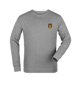 Merch Roller Sweatshirt Heather Grey | #justlogo4c