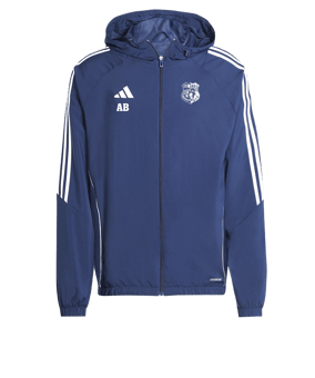 adidas Tiro 24 Windbreaker Blau Weiss