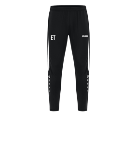 JAKO Power Trainingshose Kids Schwarz Weiss F802