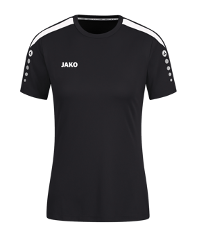 JAKO Power Trikot Damen Schwarz Weiss F800 - schwarz
